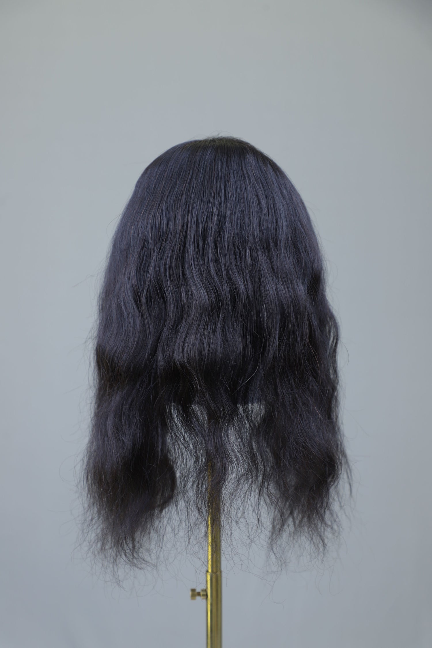 3X5" Straight  Jet Black Topper 18 Inch