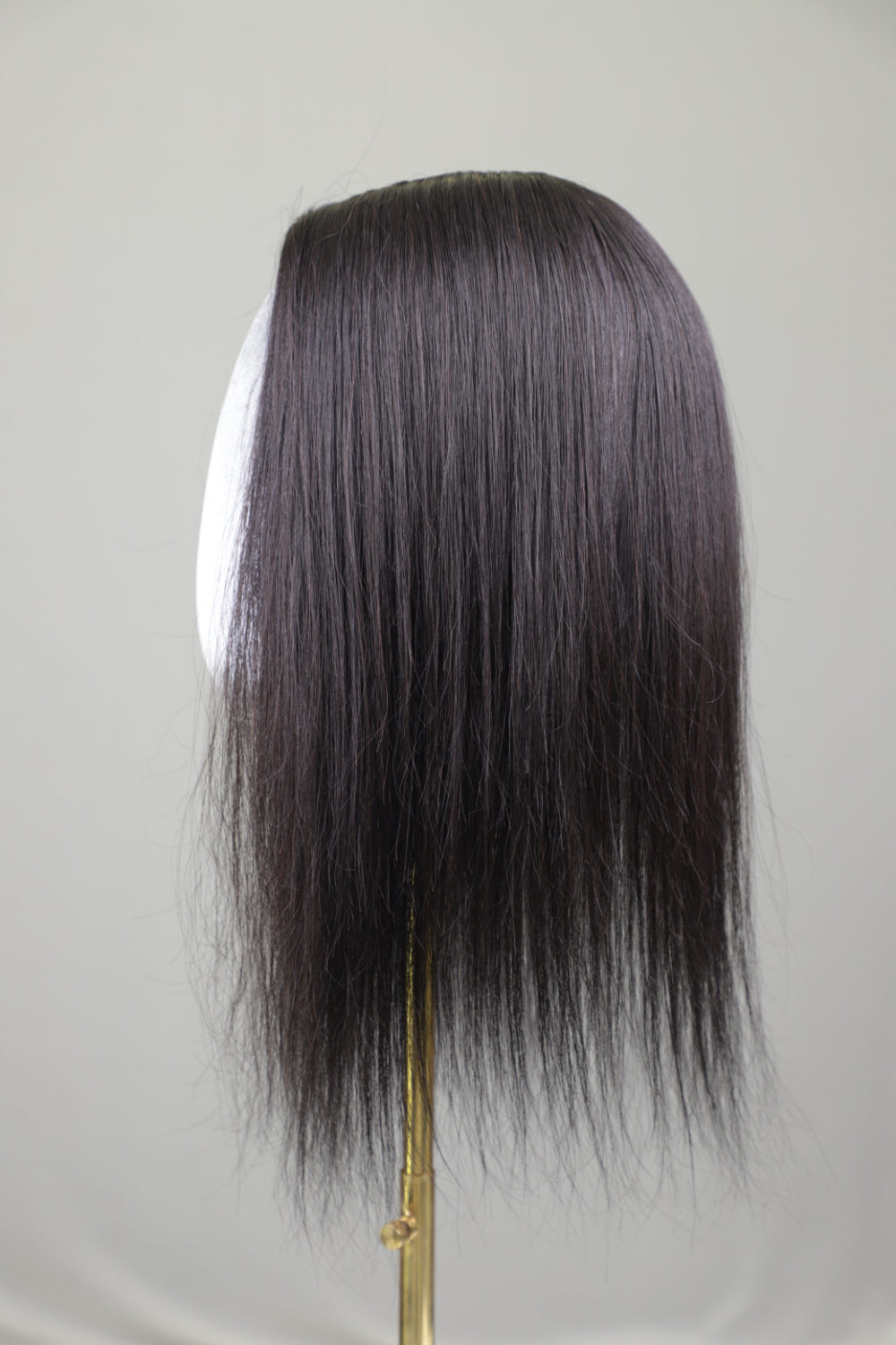 3X5" Straight  Jet Black & Color Topper 20 Inch