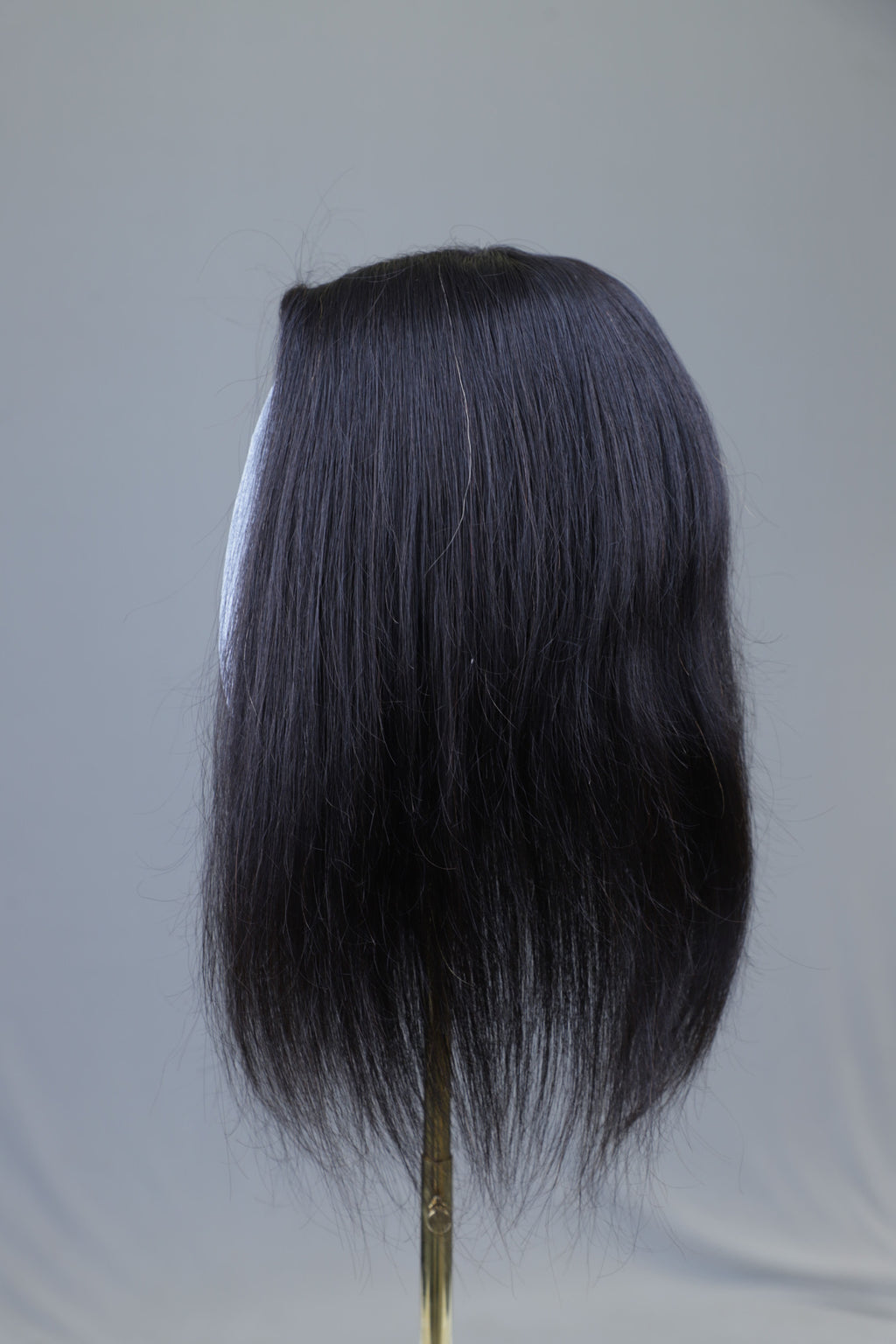 3X5" Straight black Topper 20 Inch