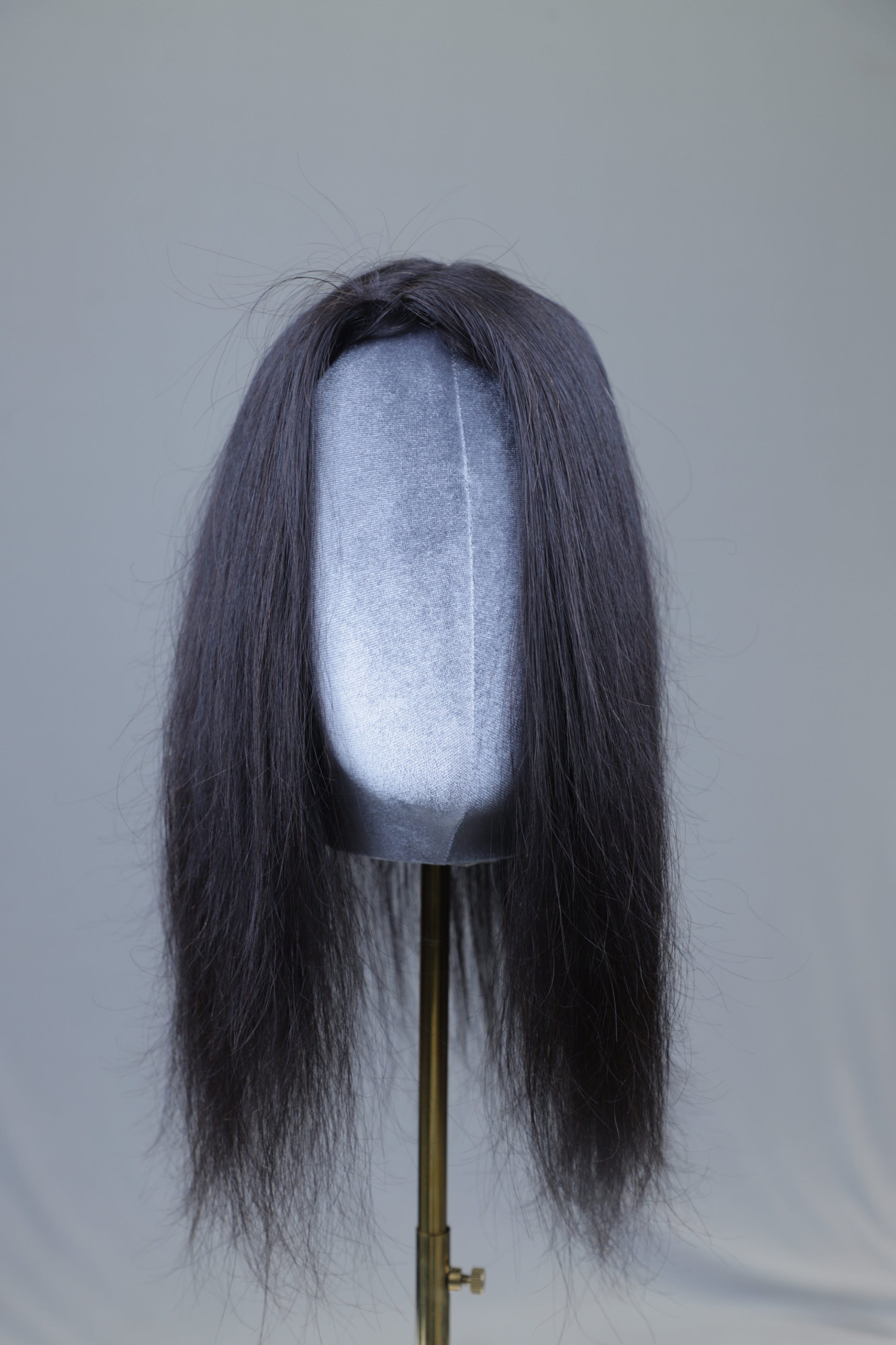 3X5" Straight black Topper 20 Inch