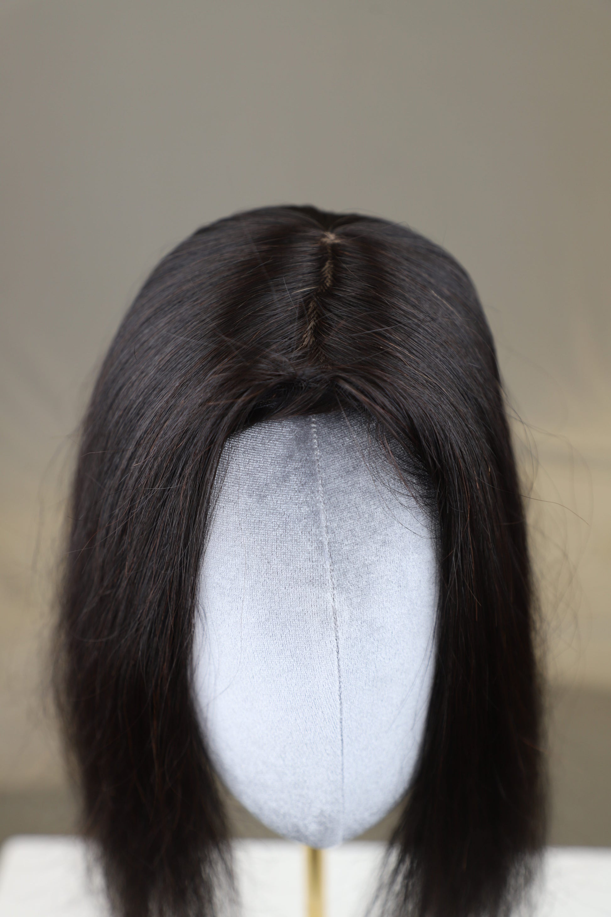 3X5" Straight black Topper 20 Inch