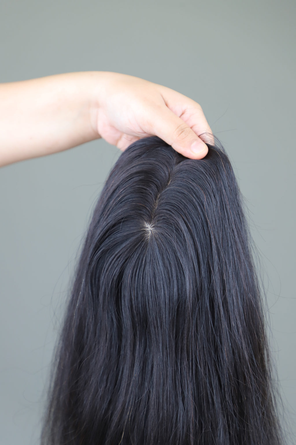 3X5" Straight black Topper 20 Inch