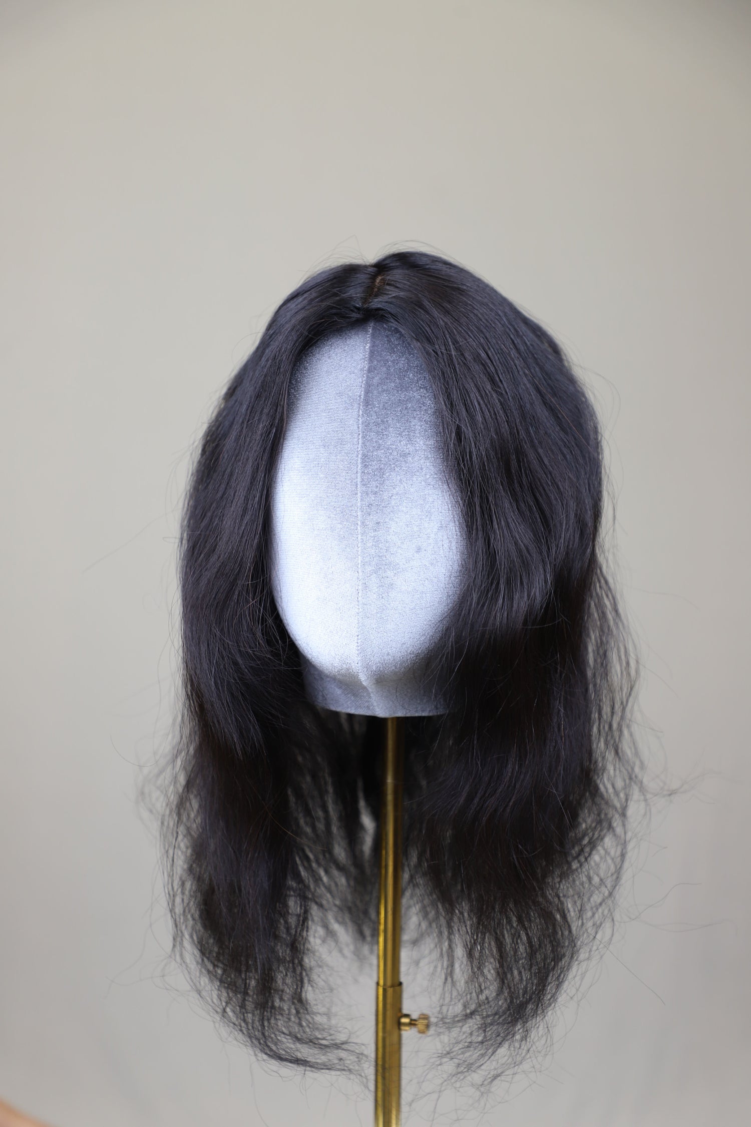 3x5" Wavy Backcomb Topper color 20 Inch