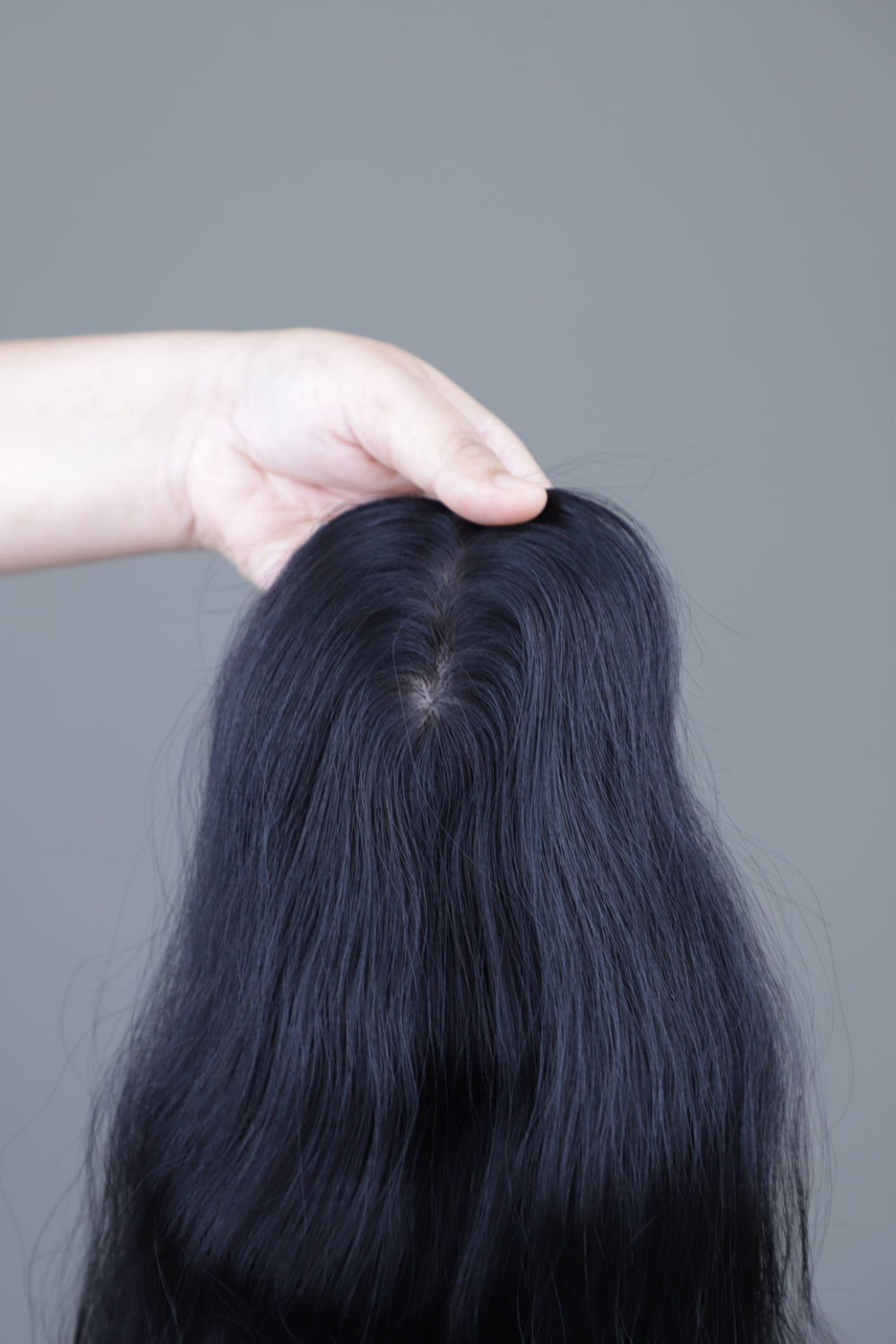 3x5" Wavy Backcomb Topper color 24 Inch