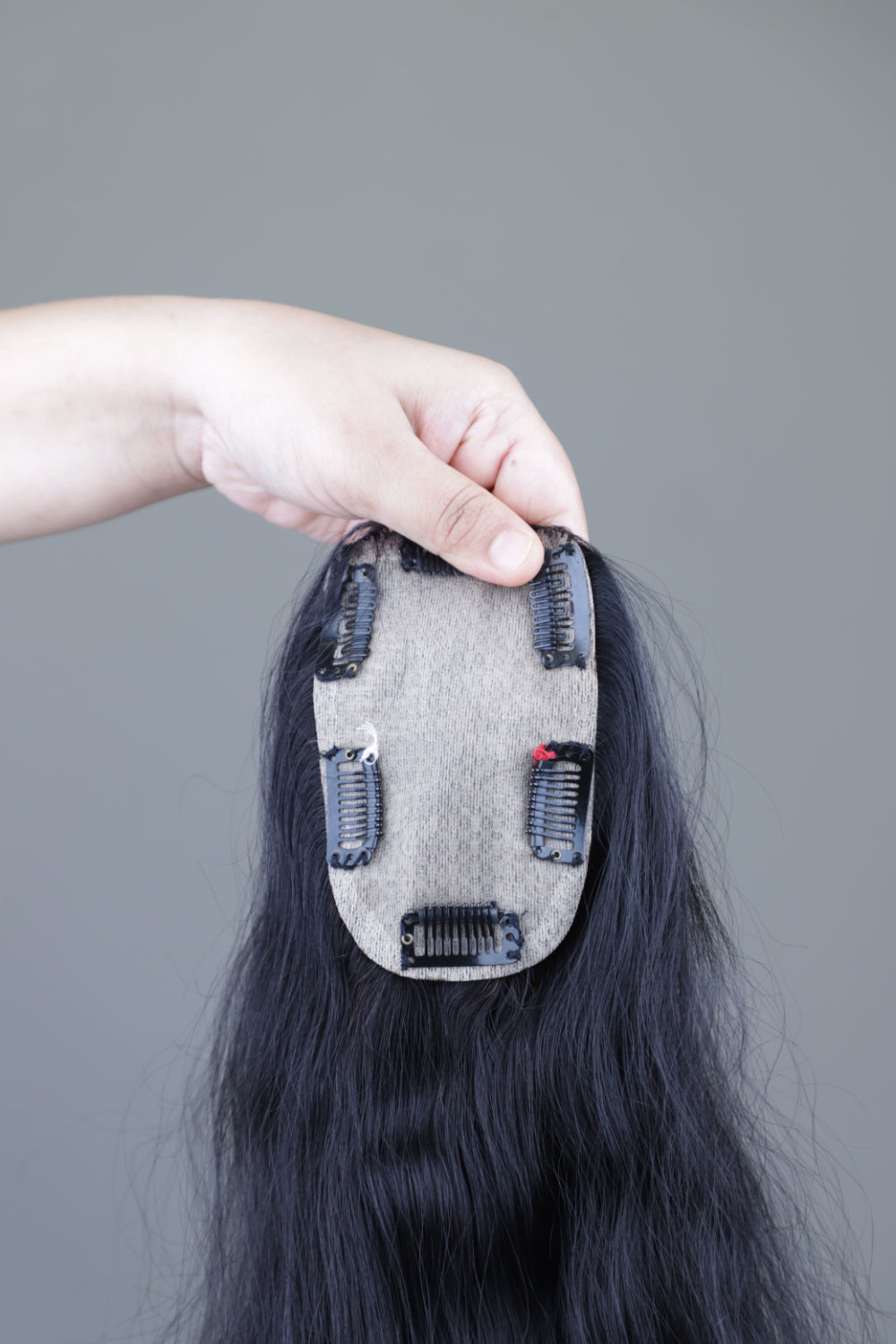 3x5" Wavy Backcomb Topper color 24 Inch