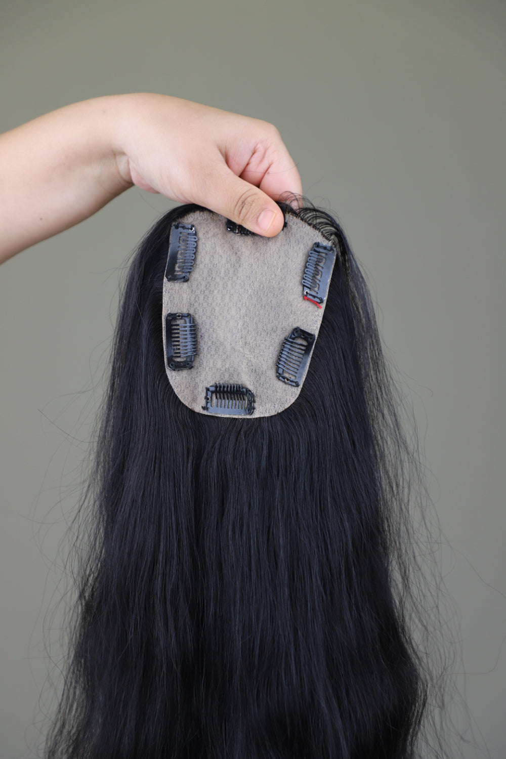 4.5X5" Wavy Crown Volume Topper color 24 inch