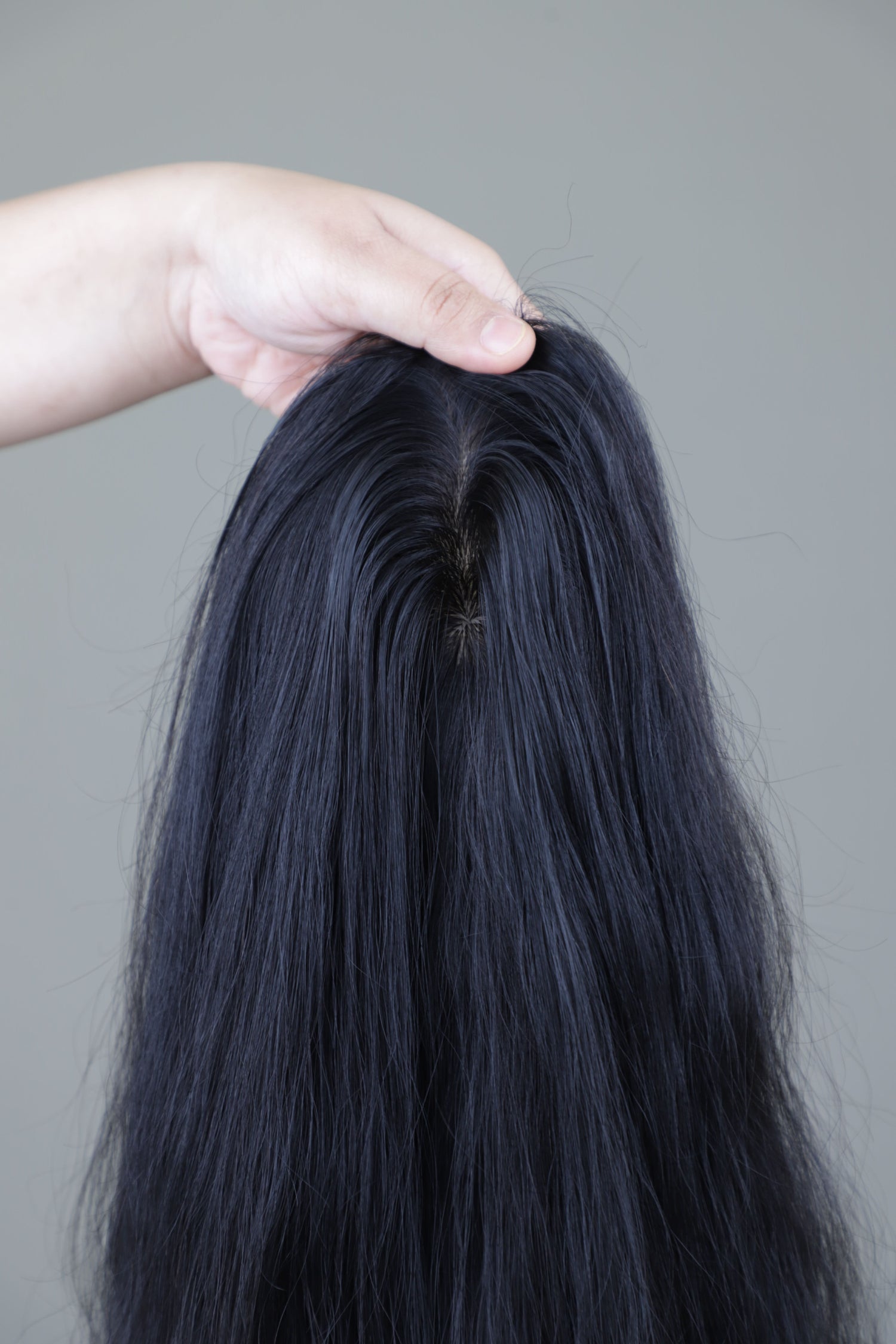 4.5X5" Wavy Crown Volume Topper color 24 inch