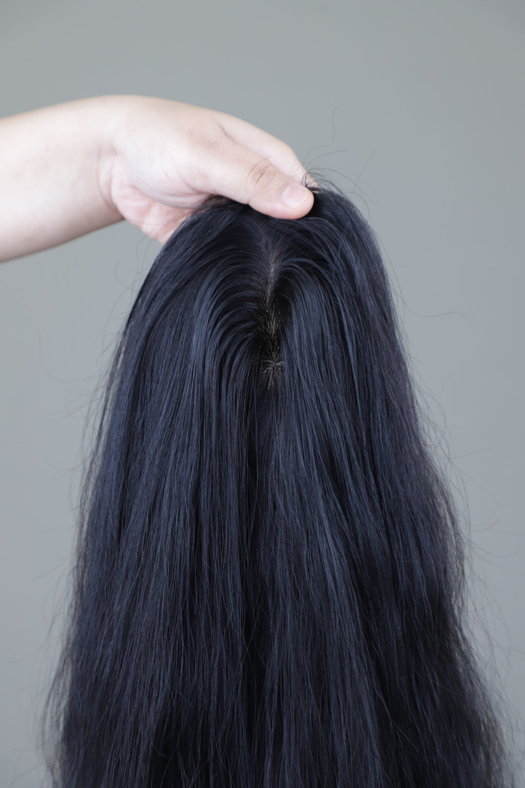 4.5X5" Wavy Crown Volume Topper color 24 inch