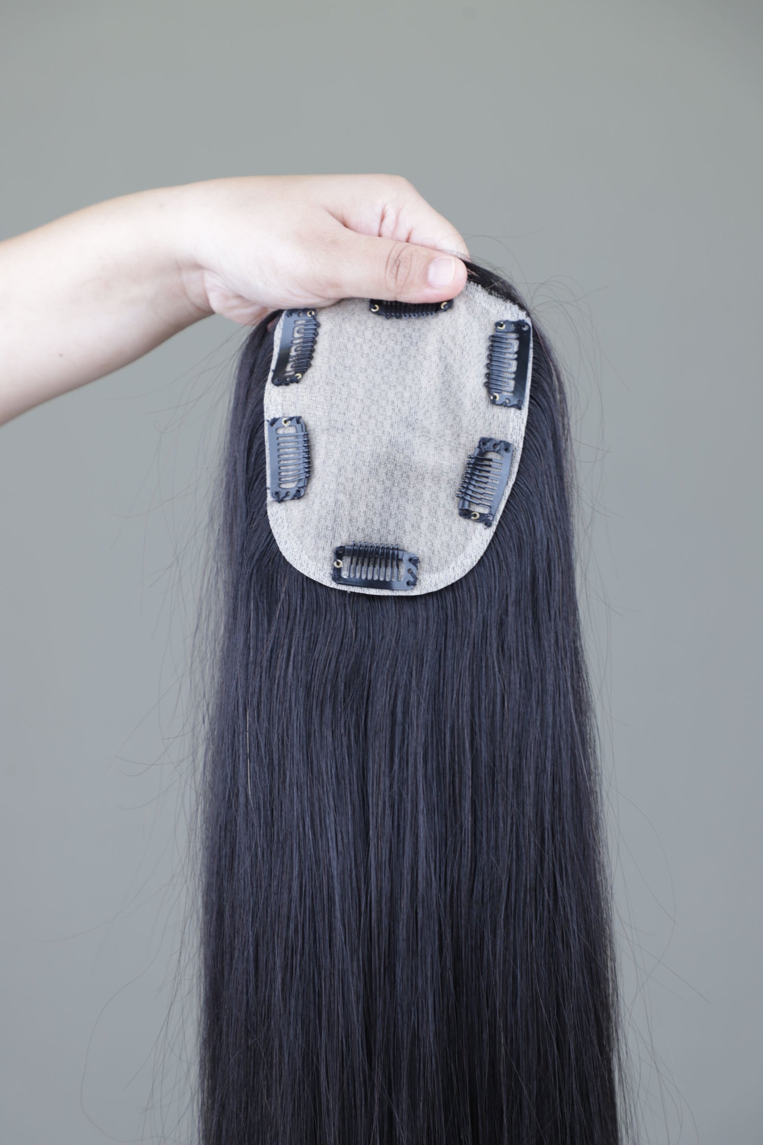 4x4.5" Straight Crown Volume Topper Black 24 inch