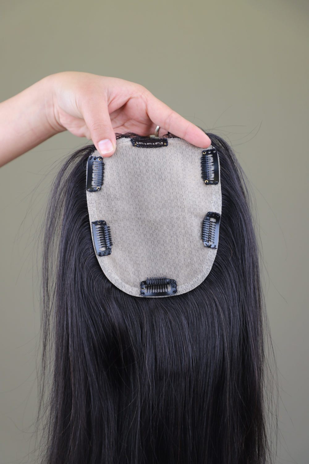 5x6" StraightTopper Black 18 Inch