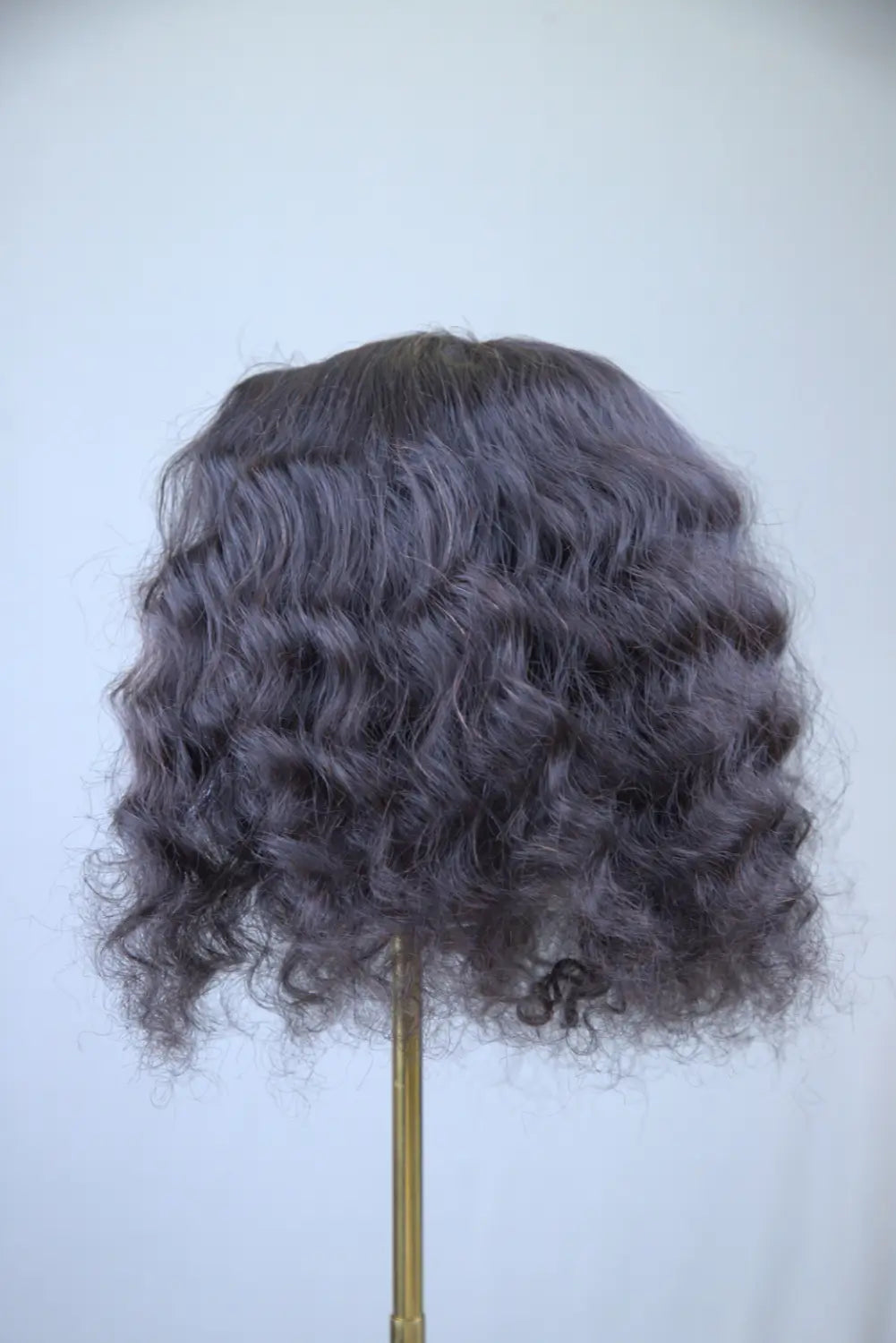 Full Covereage Volume Toppers - Curly black topper