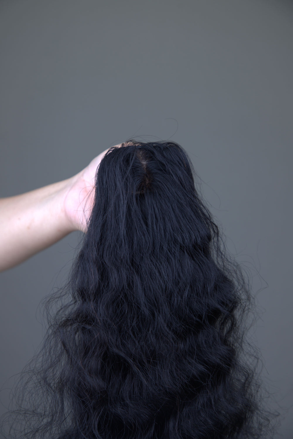 Wide Parting Series - Natural Wavy topper