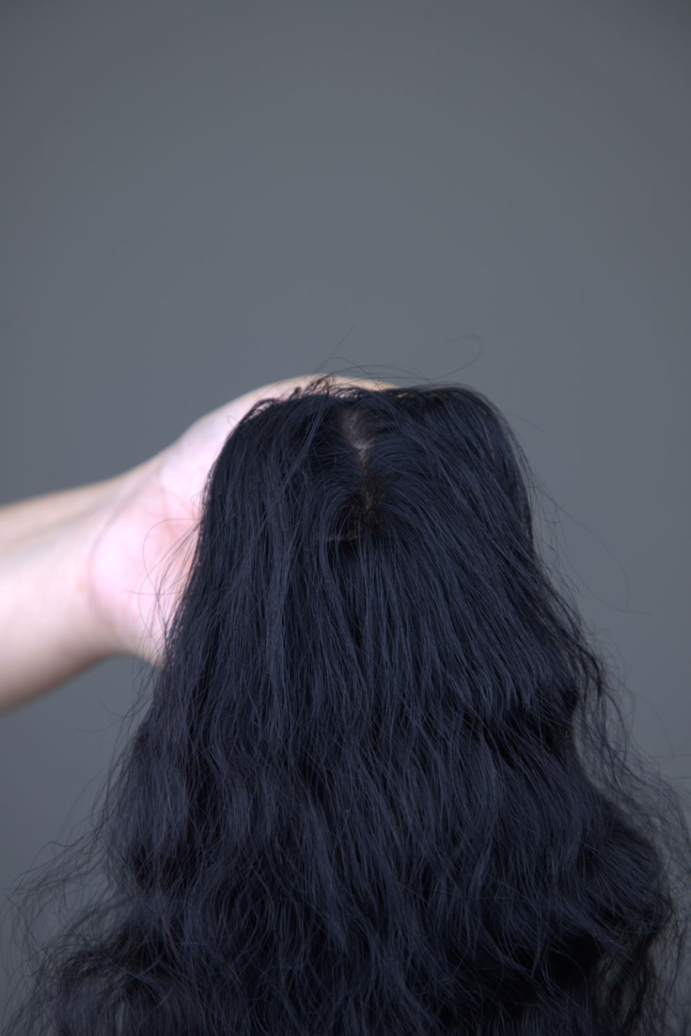 Wide Parting Series - Natural Wavy topper